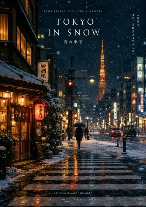 雪落东京 影片封面